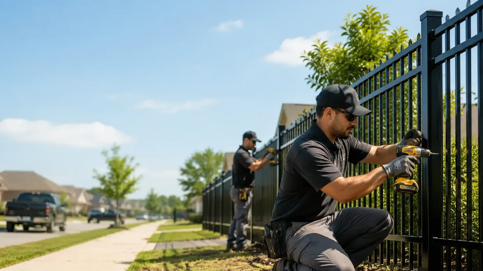 Metal Fence Installation in Atlanta, IL